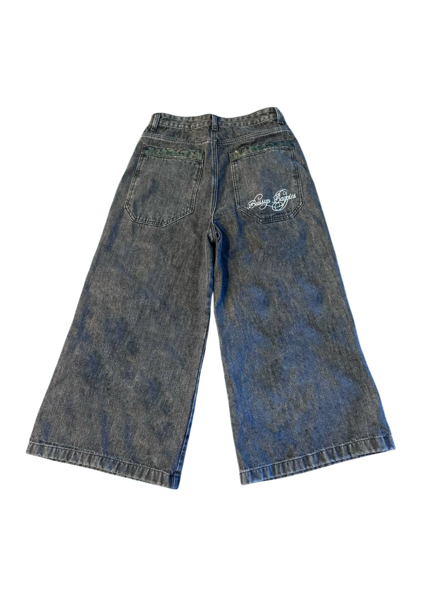 army camo pocket denim