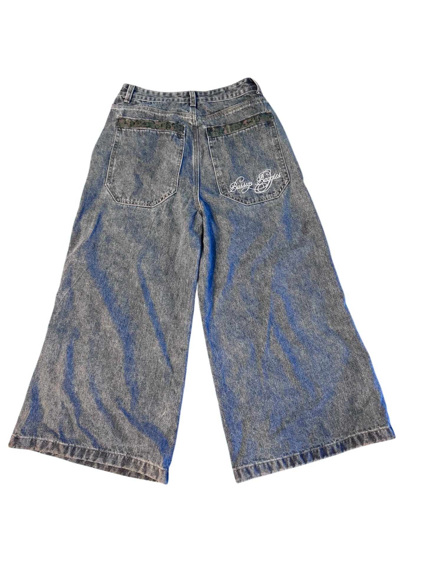 army camo pocket denim